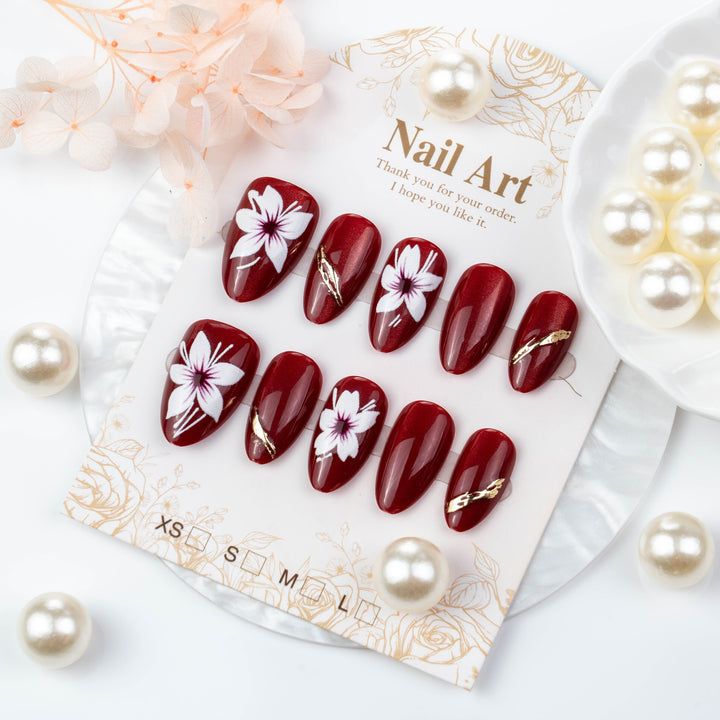 Floral Nail Art Kit