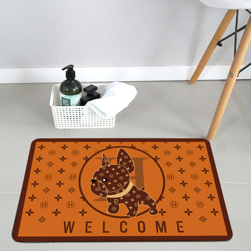 Decorative Bath Mat Kalsten