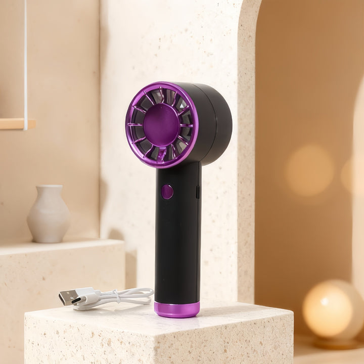 Portable USB Hand Fan with Stylish Design and Variable Speed Control Kalsten