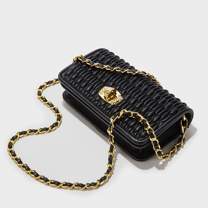 Elegant Quilted Evening Clutch Bag