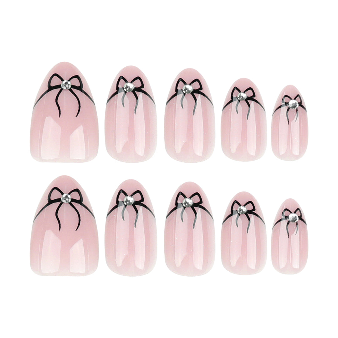 Artful nail art with elegant bow designs Kalsten