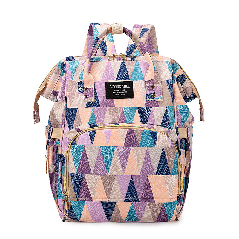 Playful Unicorn Print Diaper Backpack Kalsten