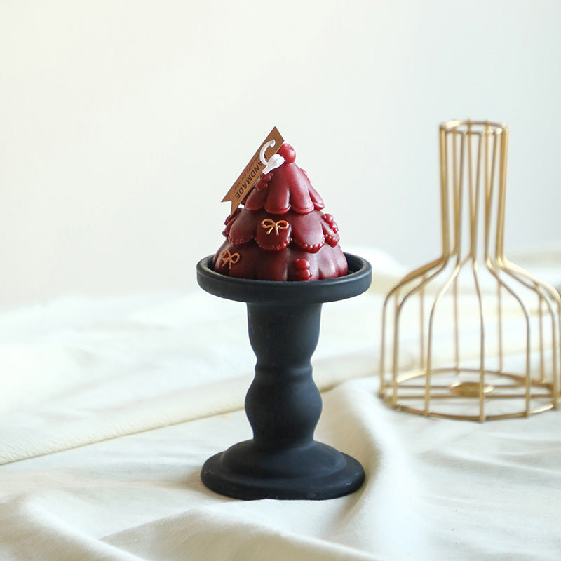 Twisted Spiral Taper Candle Pair Decorative Scented Home Accent