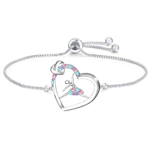 Heart-Shaped Adjustable Charm Bracelet Kalsten