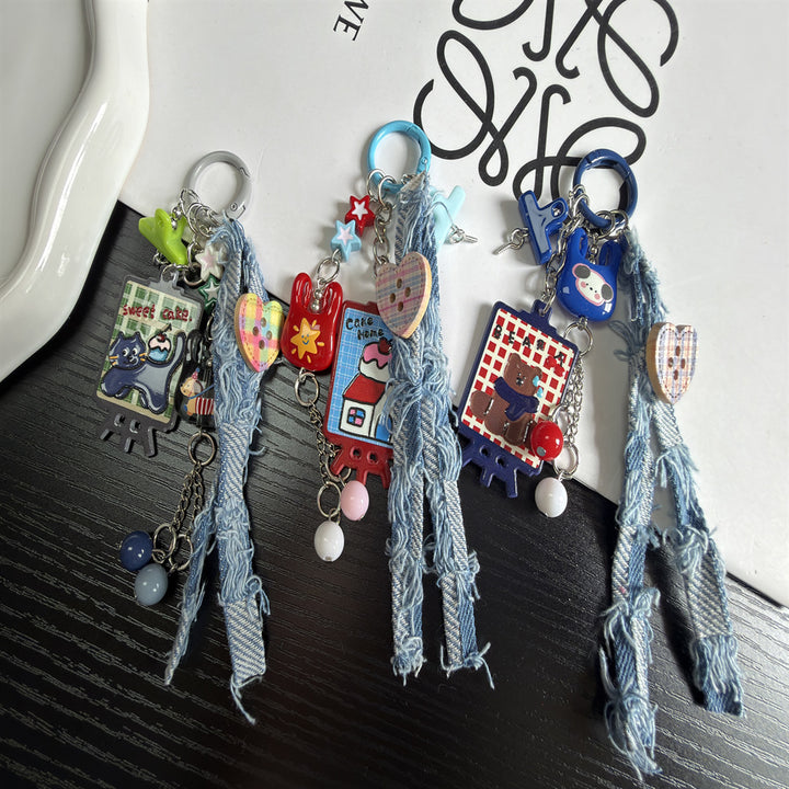 Cute Character-Themed Keychain Kalsten