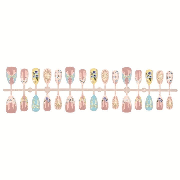 Decorative Nail Tips Set with Accessories