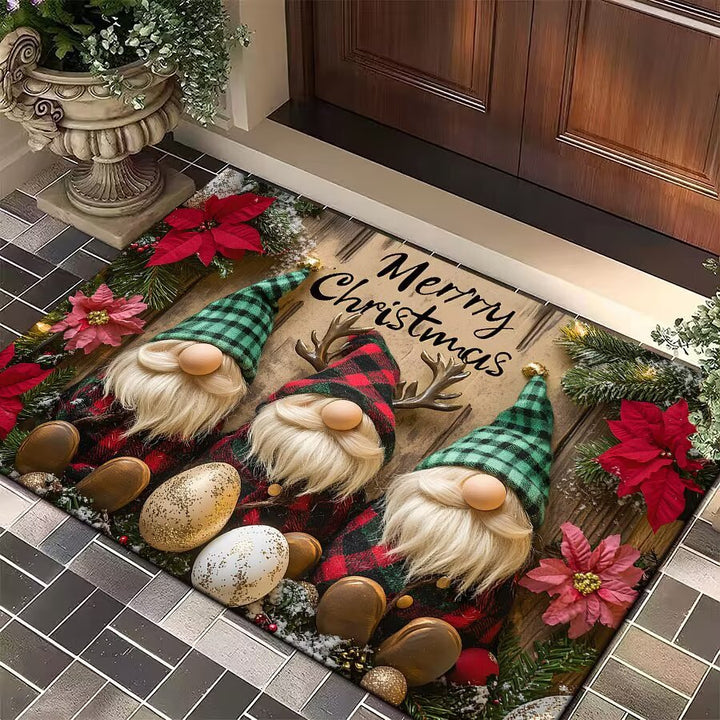 Festive Christmas Welcome Mat Kalsten