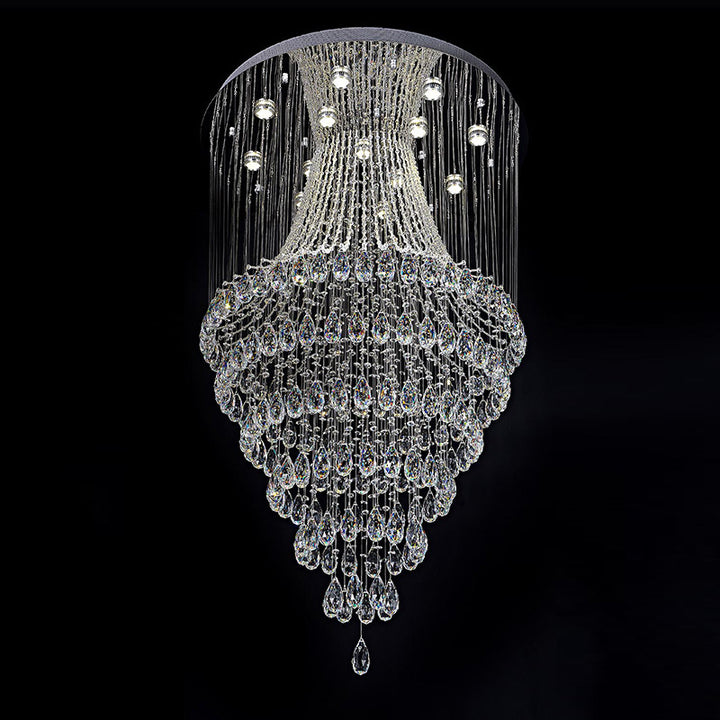 Crystal Cascading Chandelier
