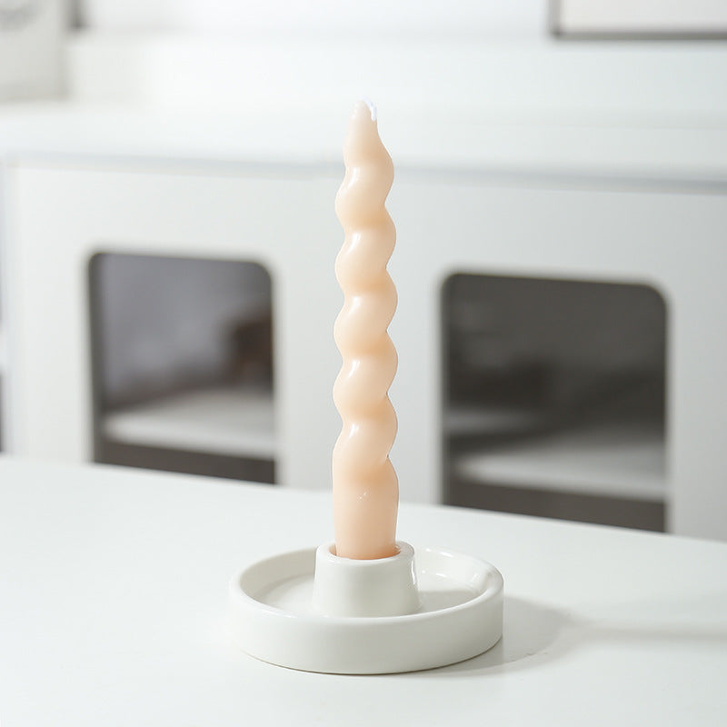 Elegant Ceramic Candle Holder Kalsten