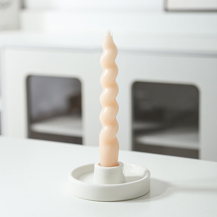 Elegant Ceramic Candle Holder Kalsten