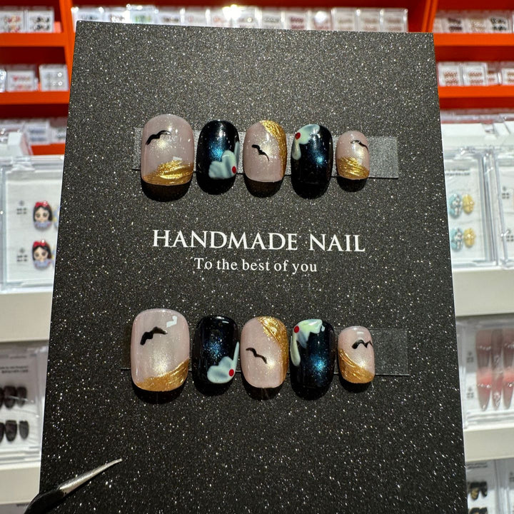 Artistic Handmade Nail Art Set