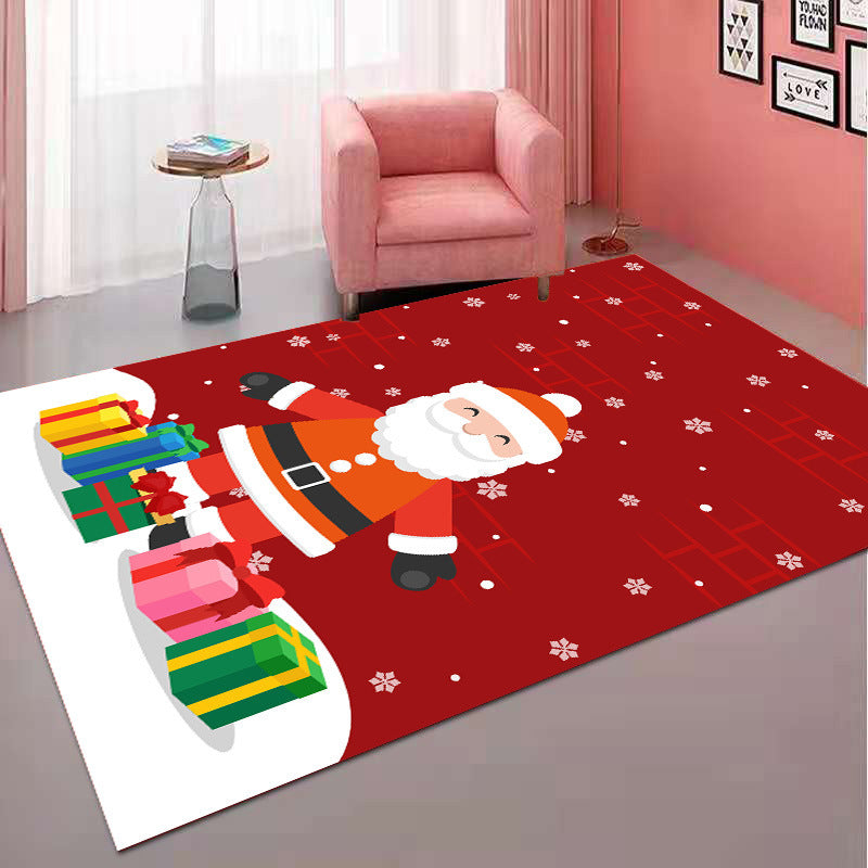 Festive Decorative Christmas Area Rug Kalsten
