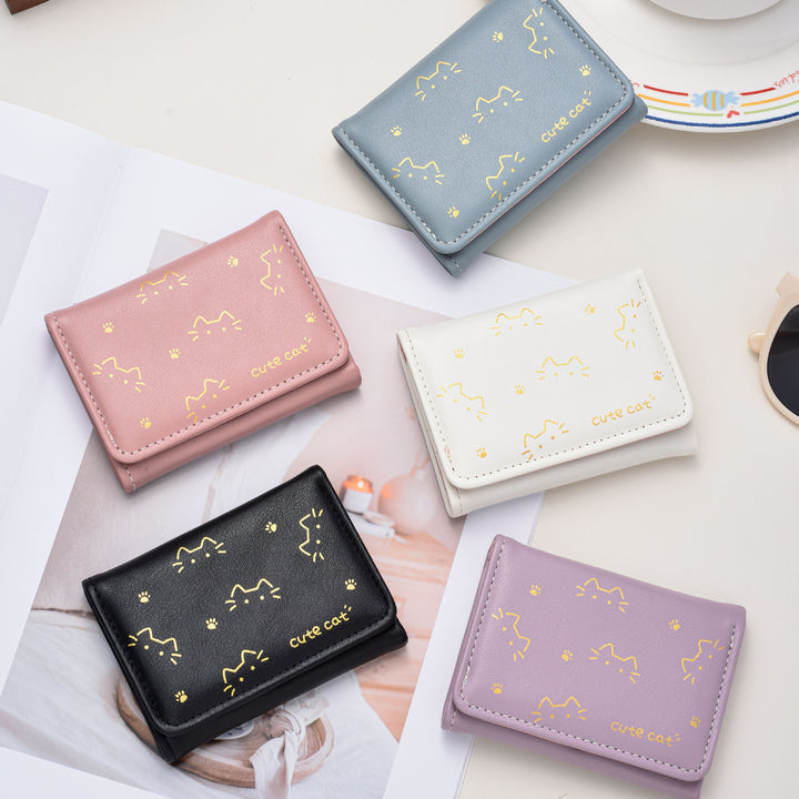 Cute Cat-Themed Card Holder Kalsten