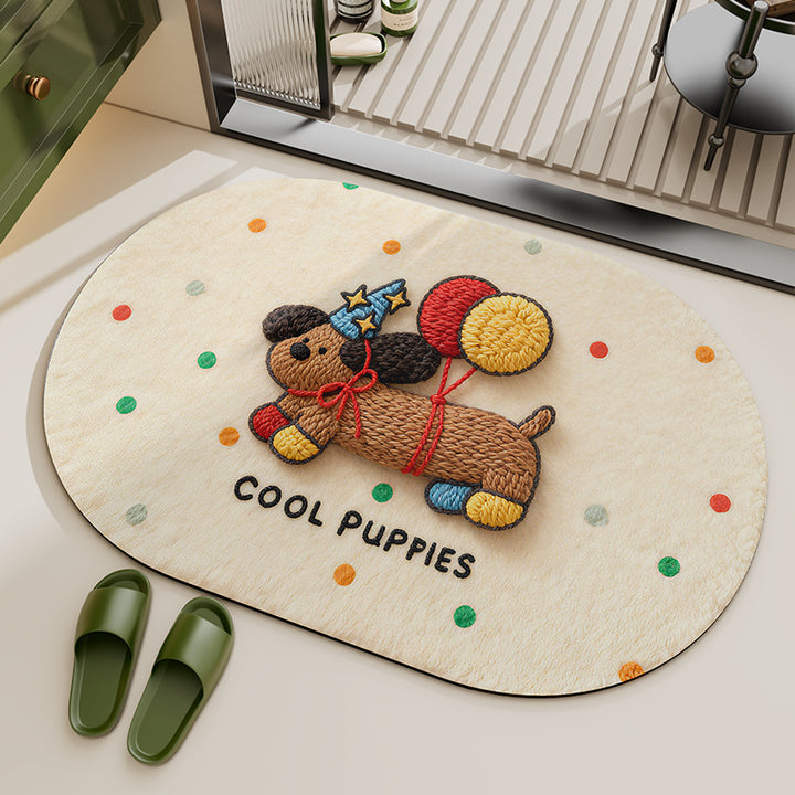 Cartoon-Themed Area Rug