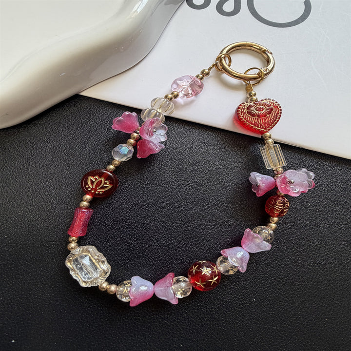 Artistic Beaded Charm Keychain Kalsten