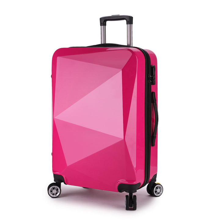 Unisex Lightweight Textured Hard Shell Wheeled Luggage Kalsten