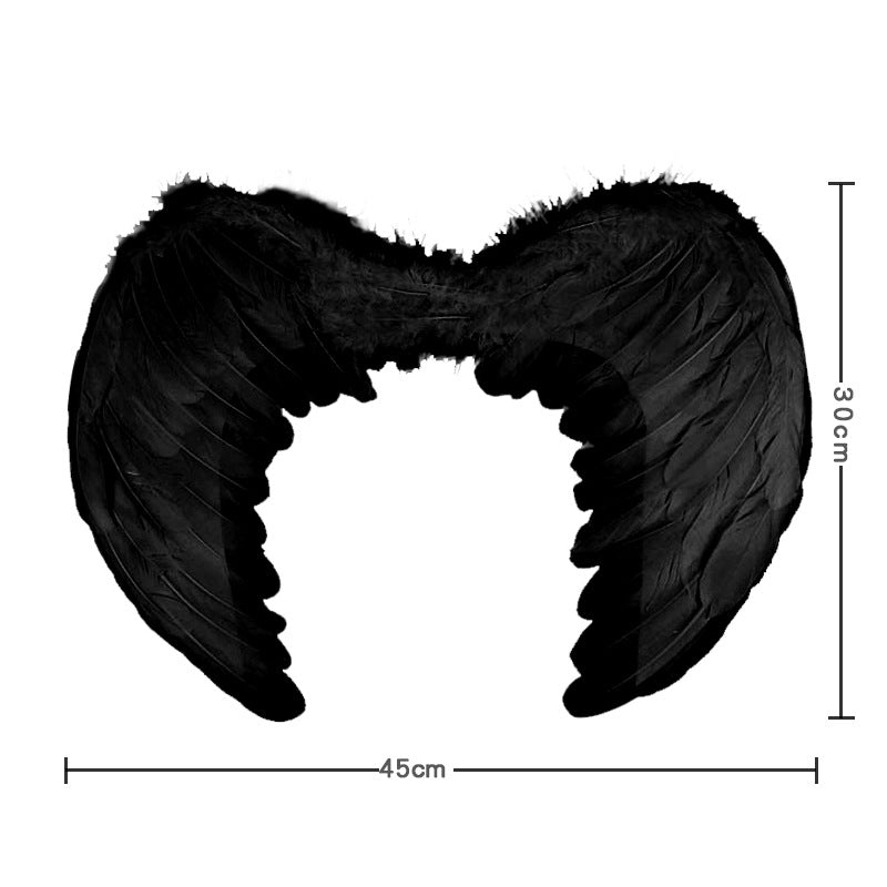 Decorative Feathered Angel Wings