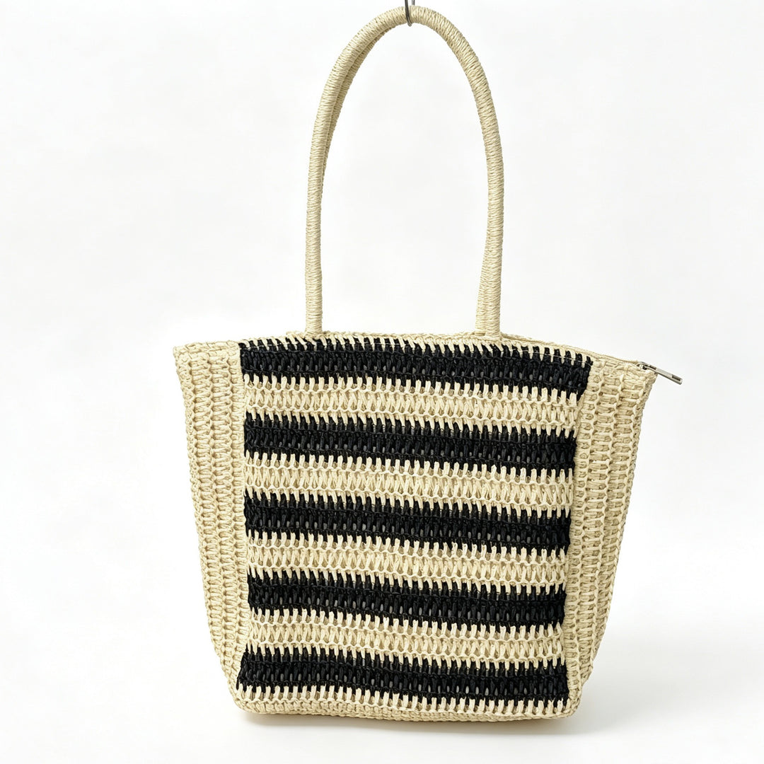 Designer bag with graphic striped pattern Kalsten