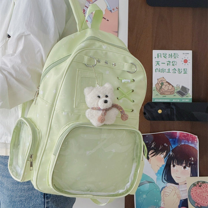 Decorative Character-Themed Backpack Kalsten