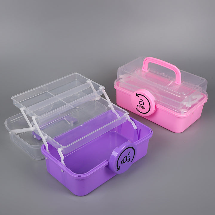 Portable Multi-Section Craft Storage Box Kalsten