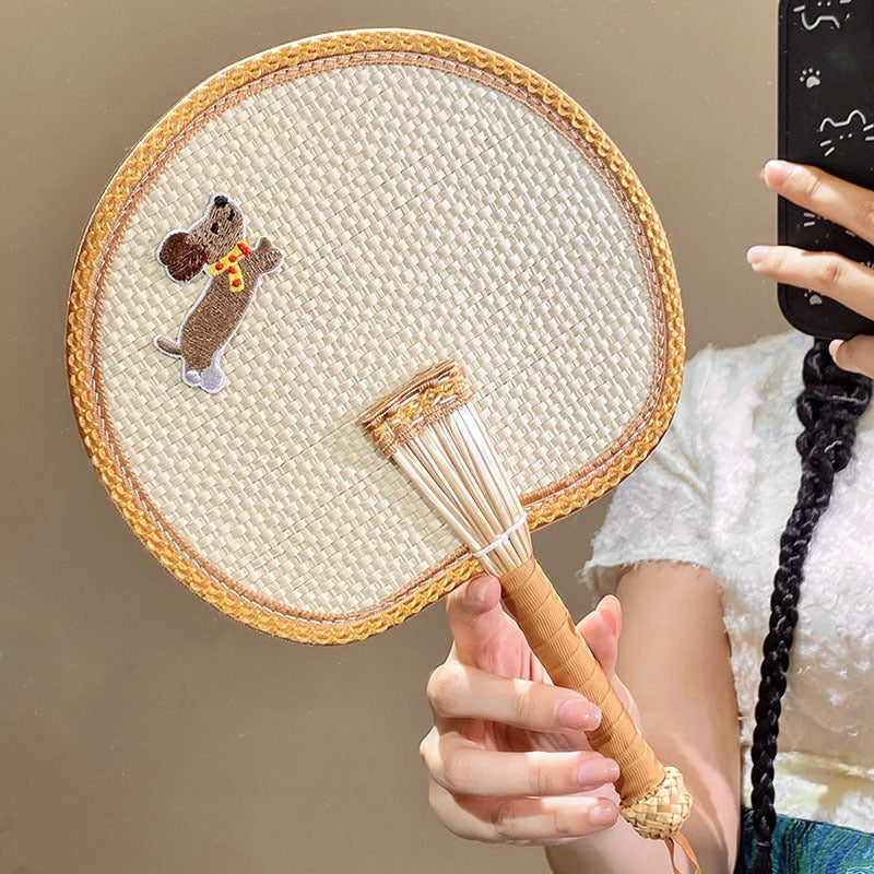 Hand fan with adorable animal design Kalsten