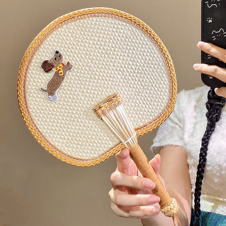 Hand fan with adorable animal design Kalsten