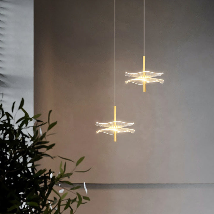 Elegant Wave Pendant Light