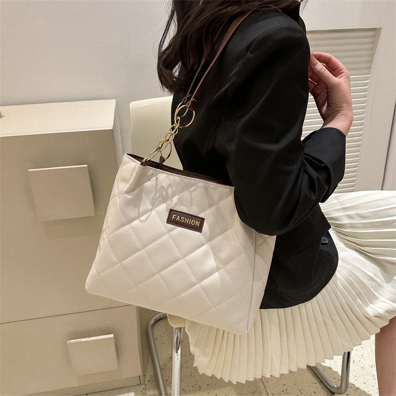 Elegant Quilted Tote Bag Kalsten