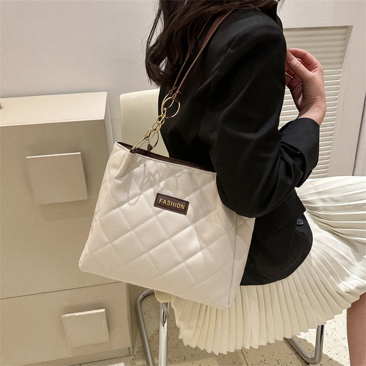 Elegant Quilted Tote Bag Kalsten