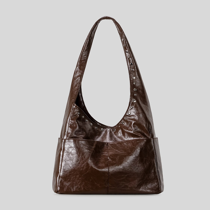 Sleek Multi-Pocket Tote Bag