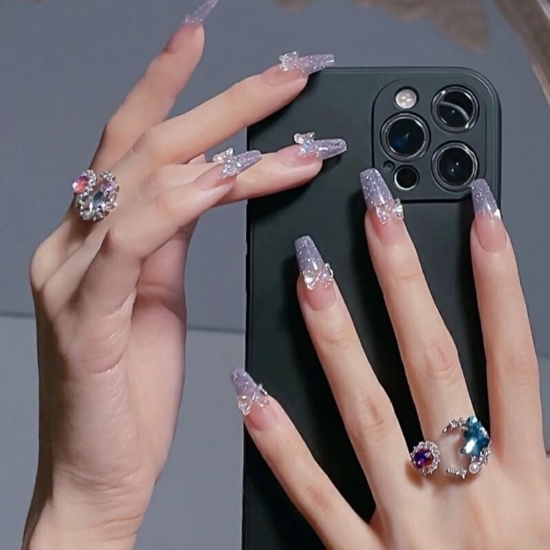 Glamorous 3D Nail Art Kalsten