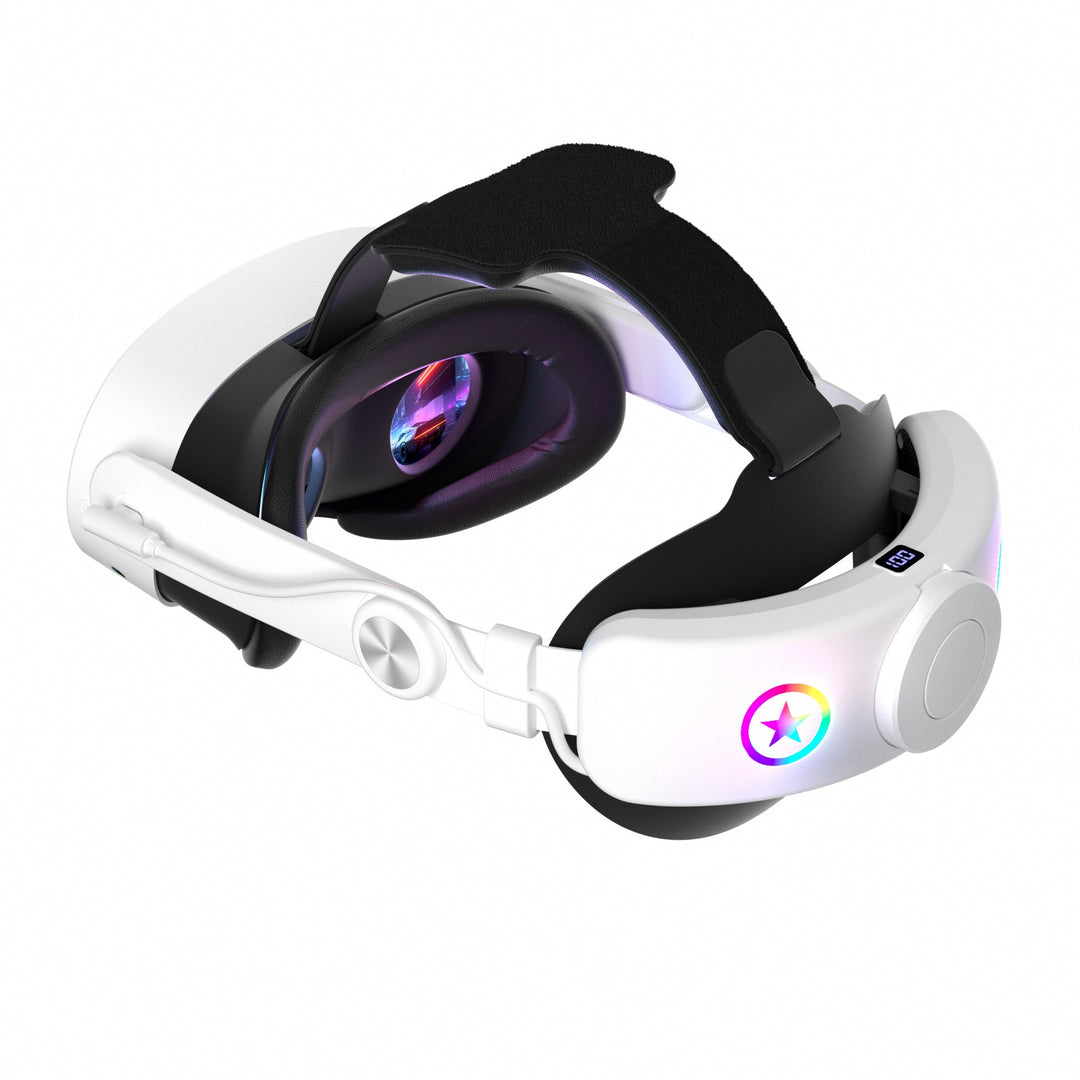 VR-Headset with Adjustable Wearing Comfort and Rgb Led Lighting Kalsten