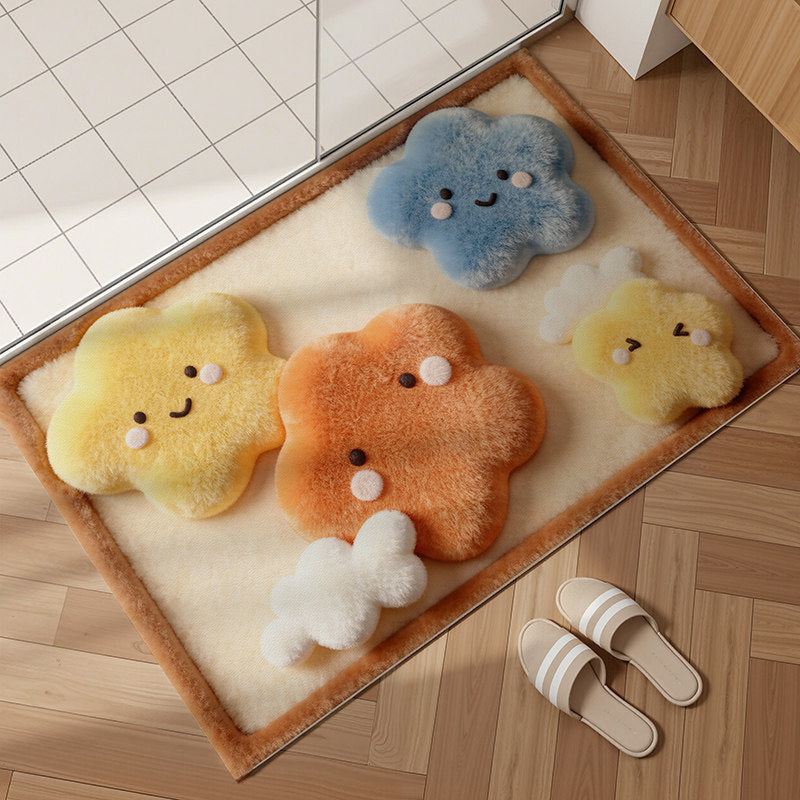Cute Bear-Themed Non-Slip Bath Mat