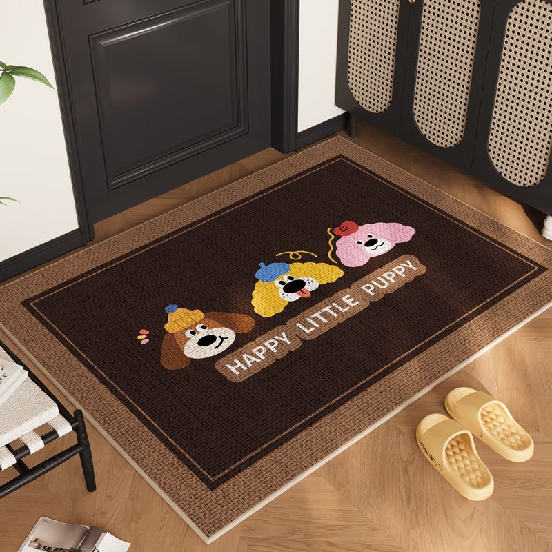 Adorable Cat-Themed Welcome Mat