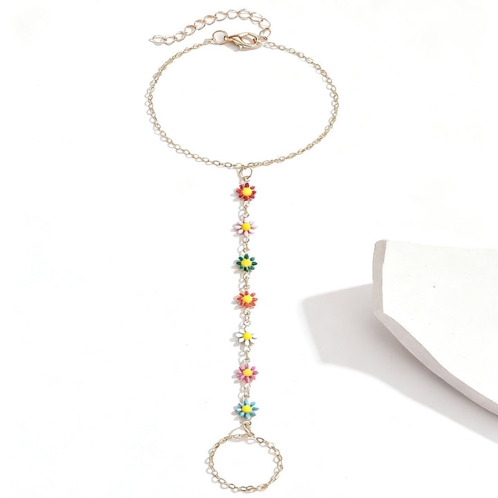 Colorful Gemstone Charm Bracelet Kalsten