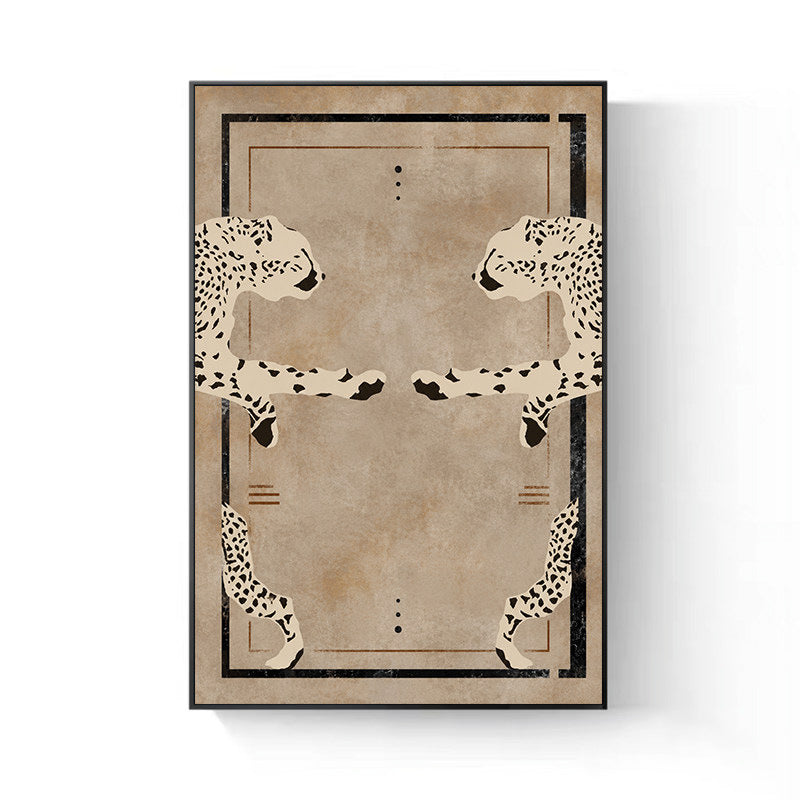 Decorative Leopard Print Wall Art