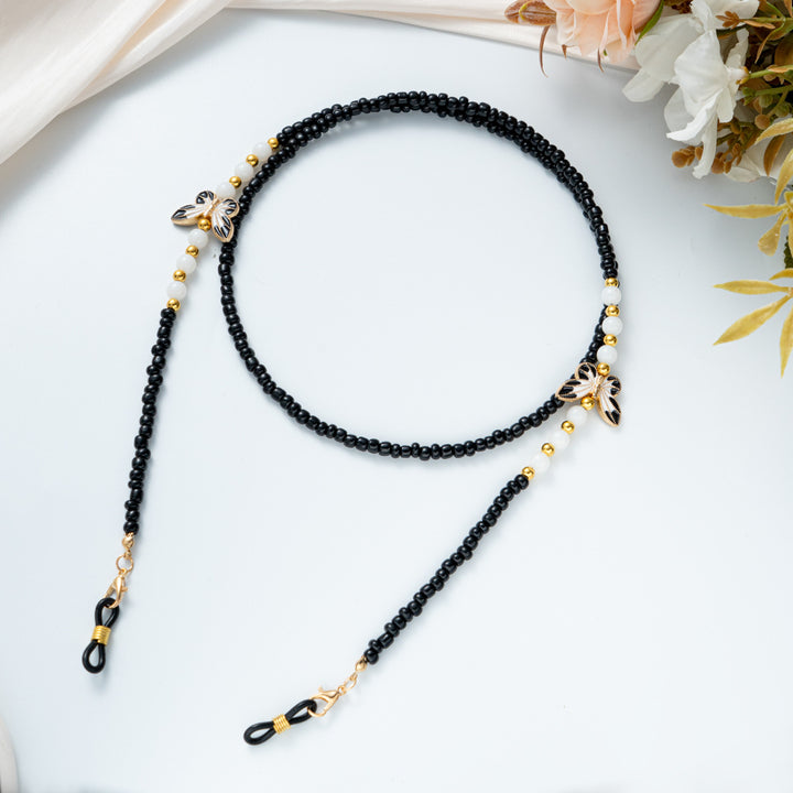 Beaded Eyewear Chain with Decorative Elements Kalsten