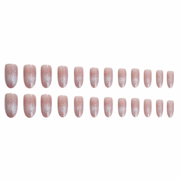 Elegant Glitter Ombre Press-On Nails