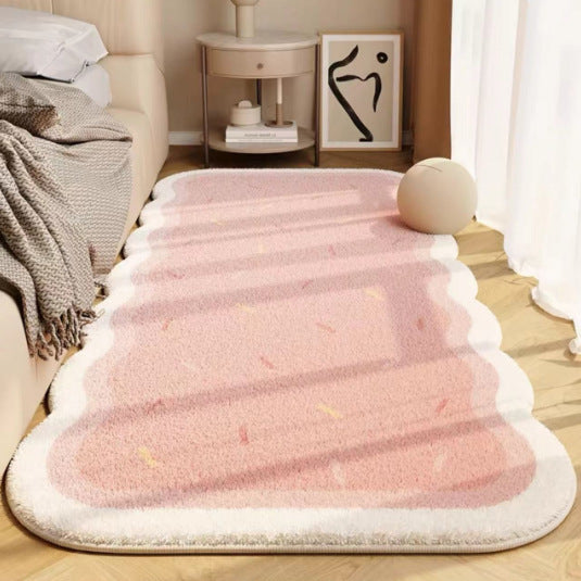 Plush Dotted Area Rug Kalsten