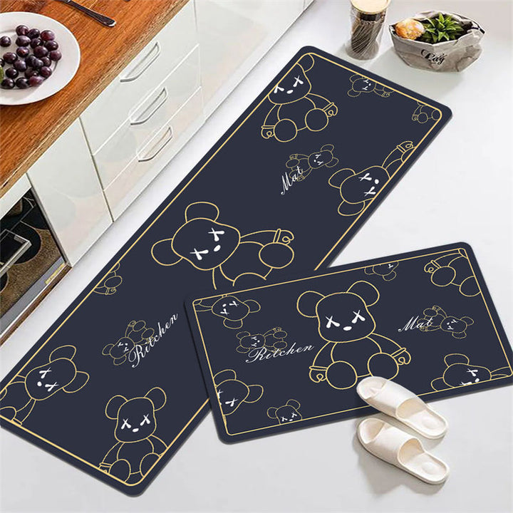 Motivational Phrase Kitchen Mat