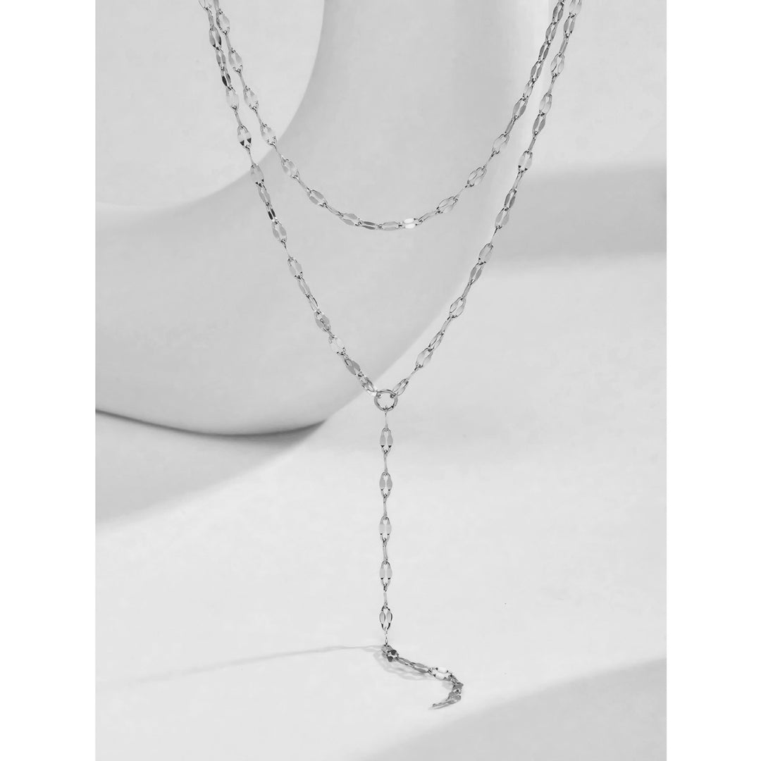 Y-Chain Lariat Necklace Kalsten