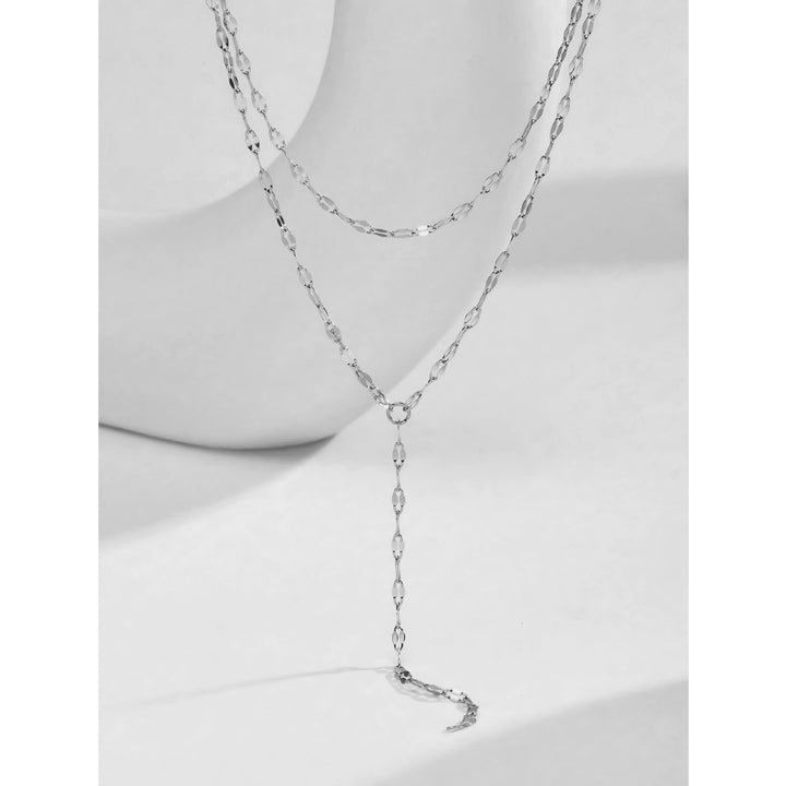 Y-Chain Lariat Necklace Kalsten
