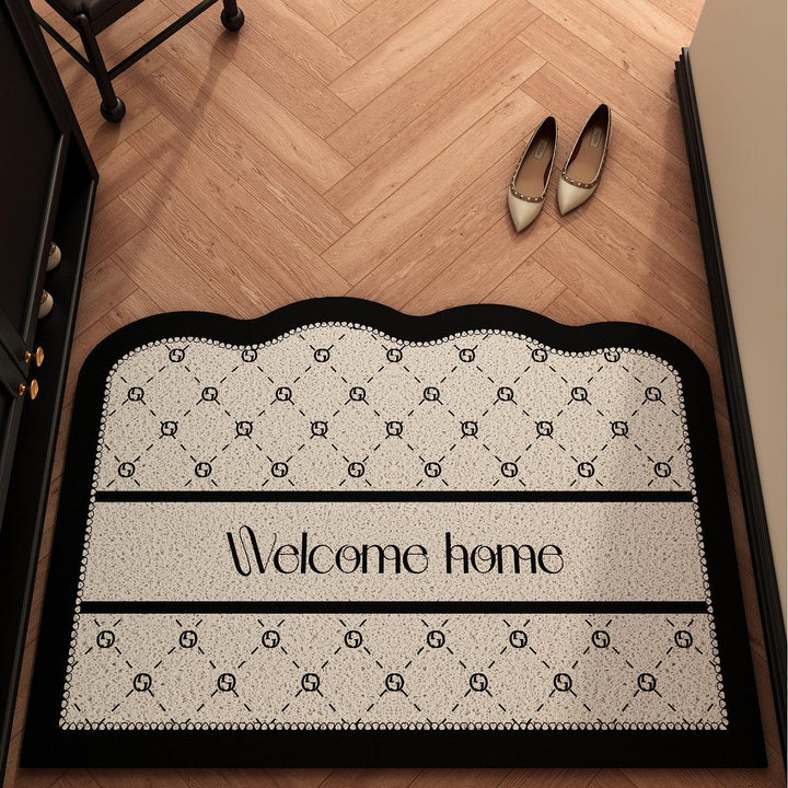 Floral Welcome Mat