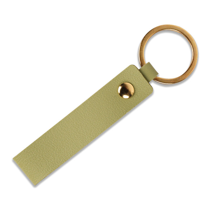 Unisex keychain made of high-quality artificial leather with practical loop Kalsten