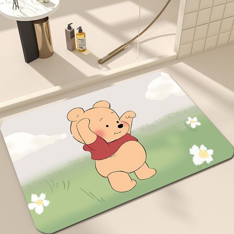 Playful Cartoon-Themed Doormat Kalsten