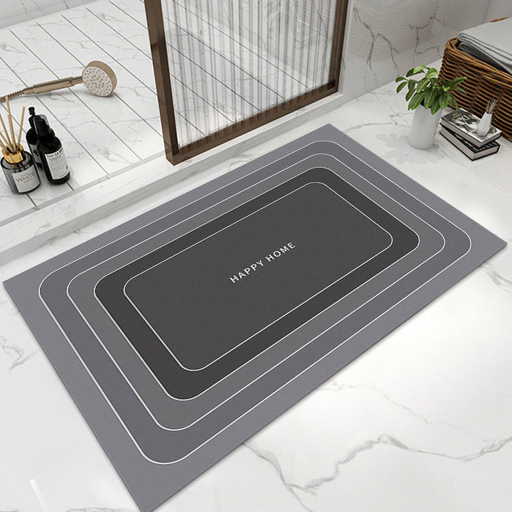Cute Panda Design Bathroom Mat
