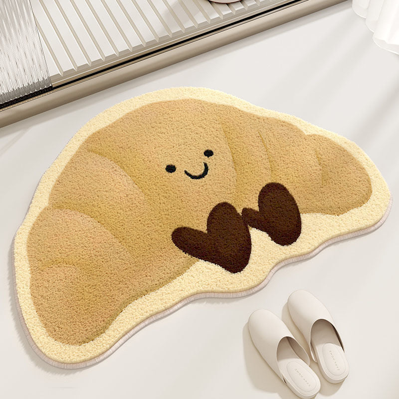 Cute Taco-Themed Bath Mat