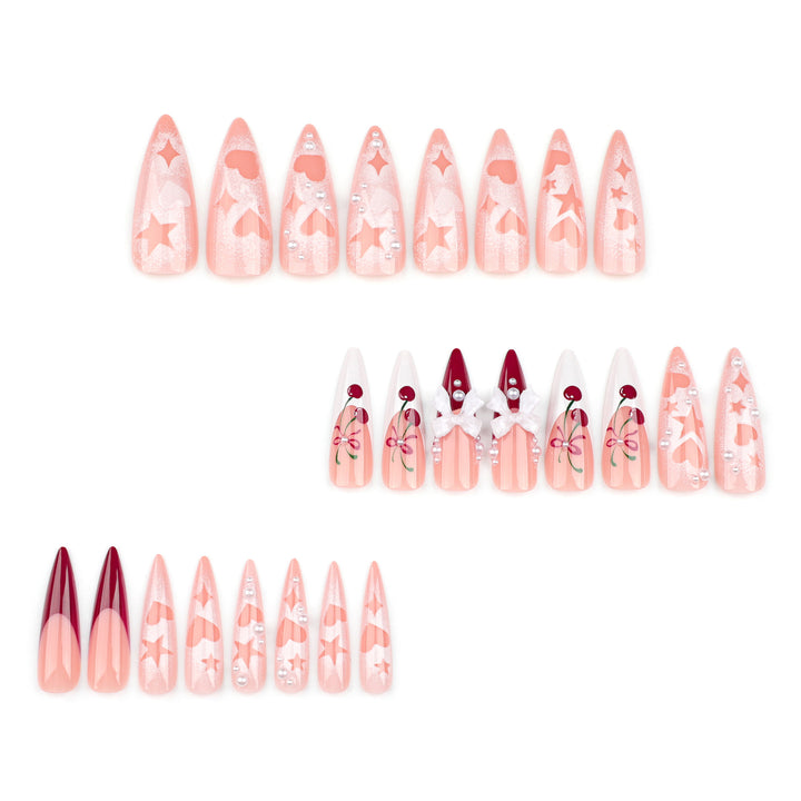 Artificial Nail Art with Festive Designs Kalsten