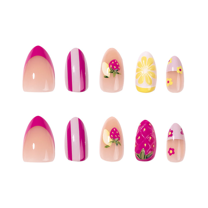 Artful Nail Art with Fruity Design Kalsten