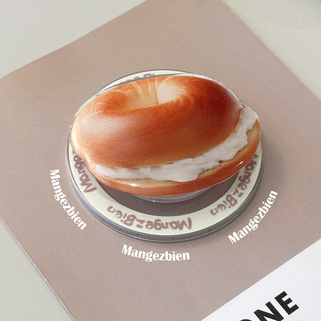 Bagel-shaped coffee cup coasters Kalsten